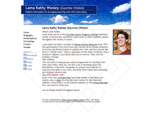 Tablet Screenshot of lamakathy.net